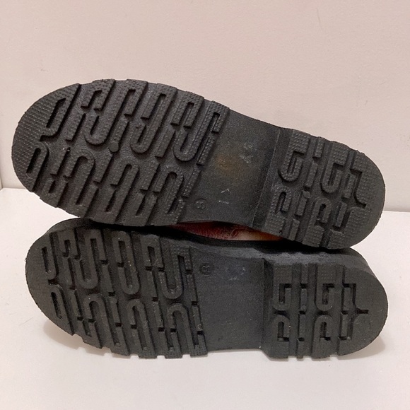 Yoki Platform Combat Boots Tie Dye w/Black Soles, Laces & Zippers~Sz 7 - Picture 8 of 10